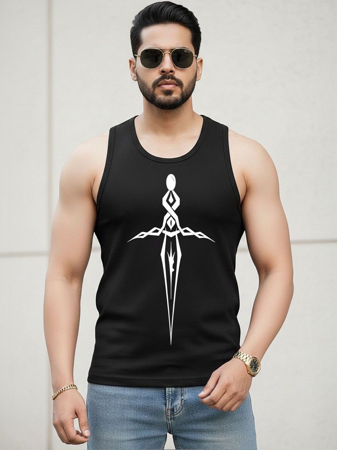 Vance Printed Gym Vest-picture-14