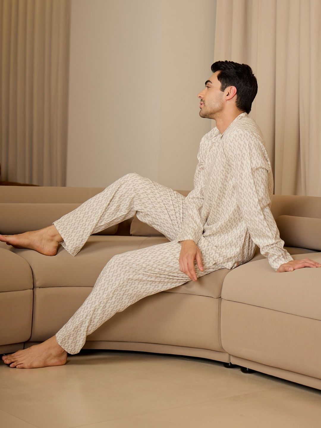 Sweet Dreams Men Printed Night suit-picture-41
