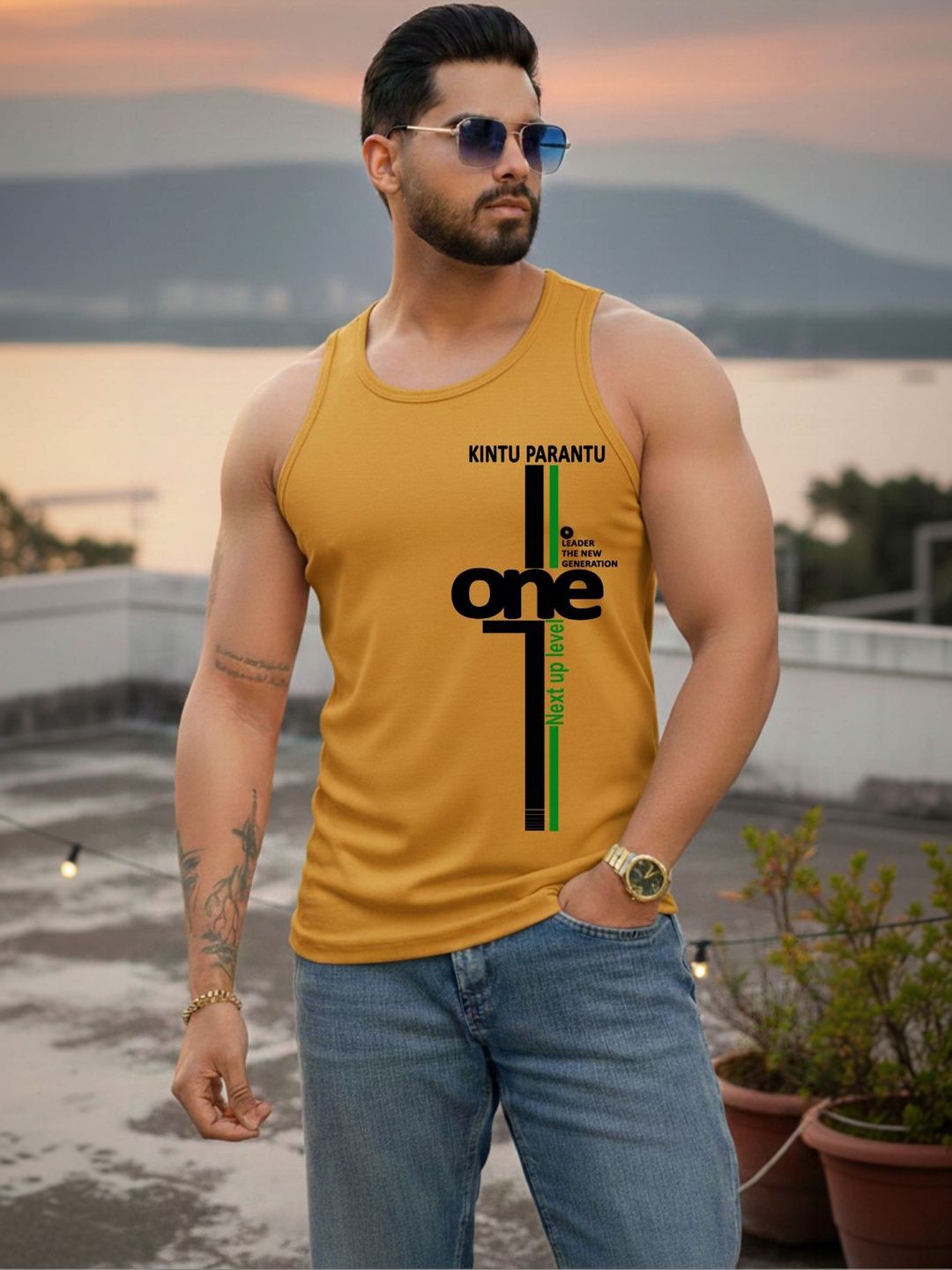 Vance Printed Gym Vest-picture-56