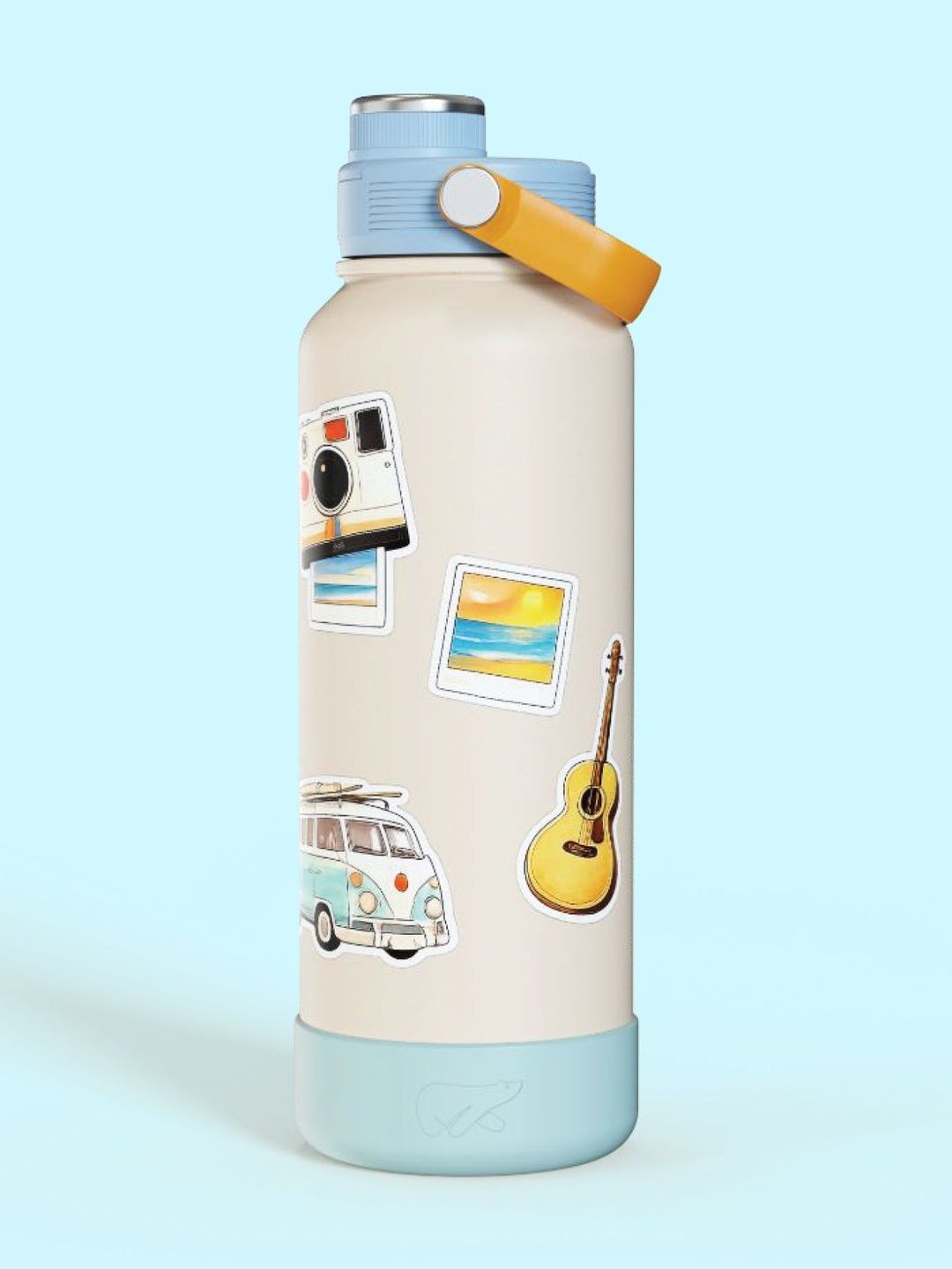 Headway Pink Single Stainless Steel Water Bottle-picture-22