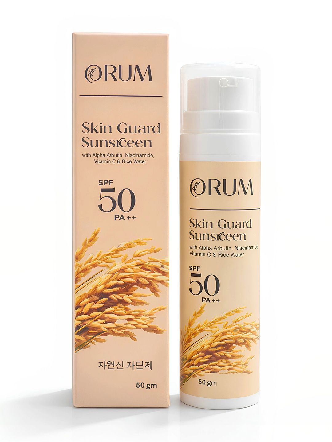 Orum Skin Guard Sunscreen SPF 50 PA++ -50 g