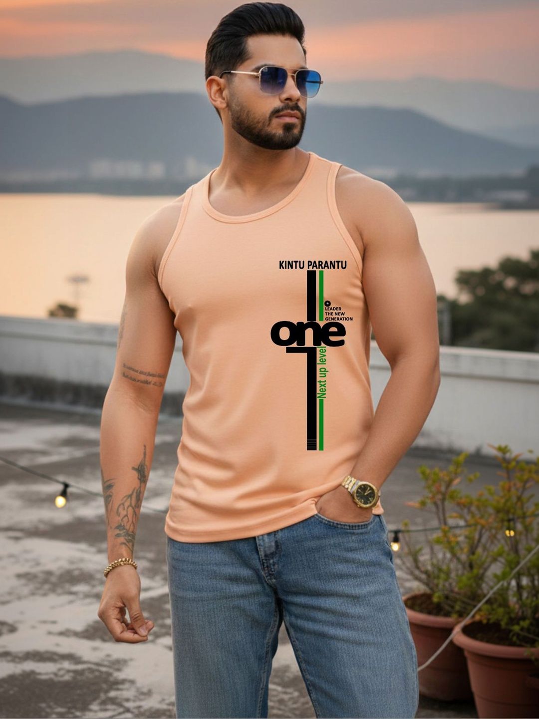 Vance Printed Gym Vest-picture-57