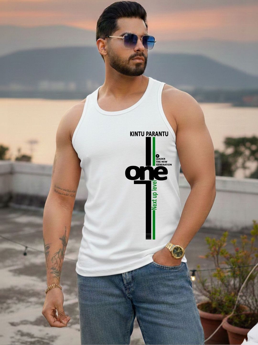 Vance Printed Gym Vest-picture-55