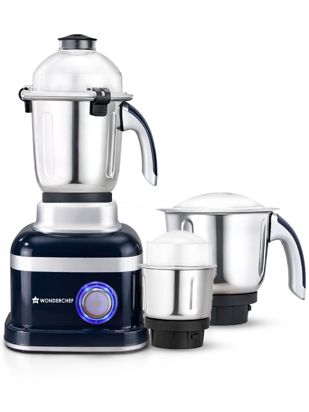 Wonderchef Cube Mixer Grinder 3 Jars with Flow Breakers - 1000 Watts-picture-19