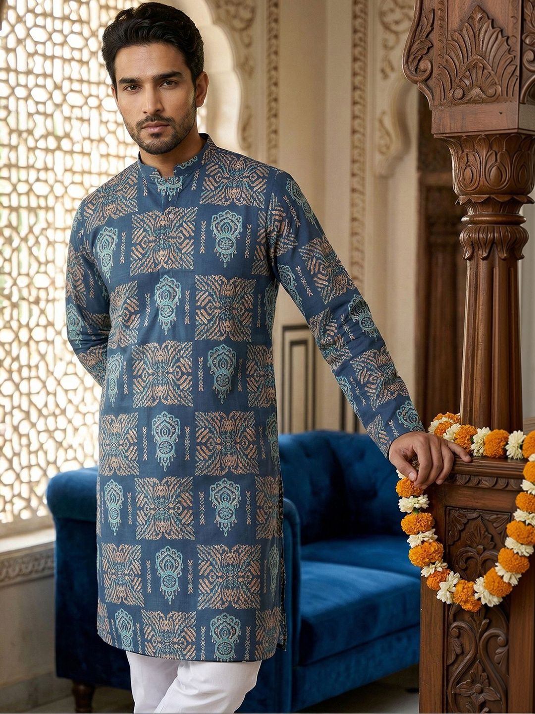 Jompers Men Printed Kurta-picture-38