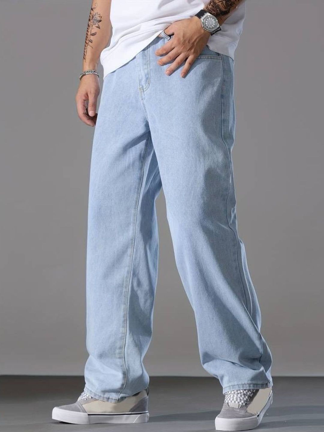 ZAYSH Men Regular Fit Mid-Rise Jeans-picture-8
