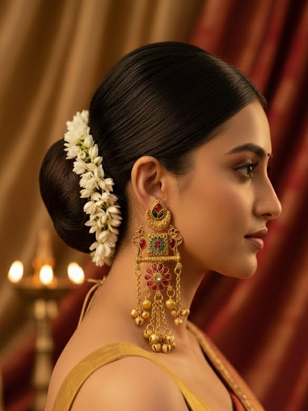 PANASH Geometric Drop Earrings-picture-16