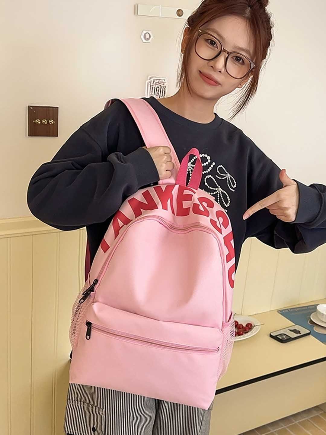 Lara Karen Women Typography Backpack-picture-21