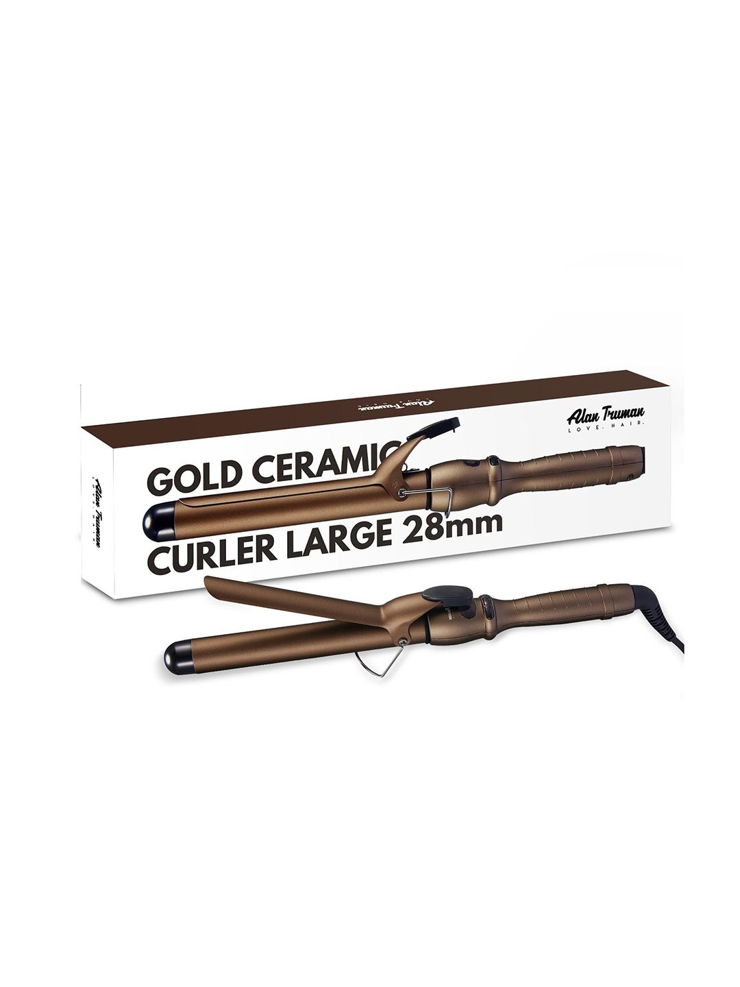 Alan Truman Gold Ceramic Curler Large - 28mm-image-36