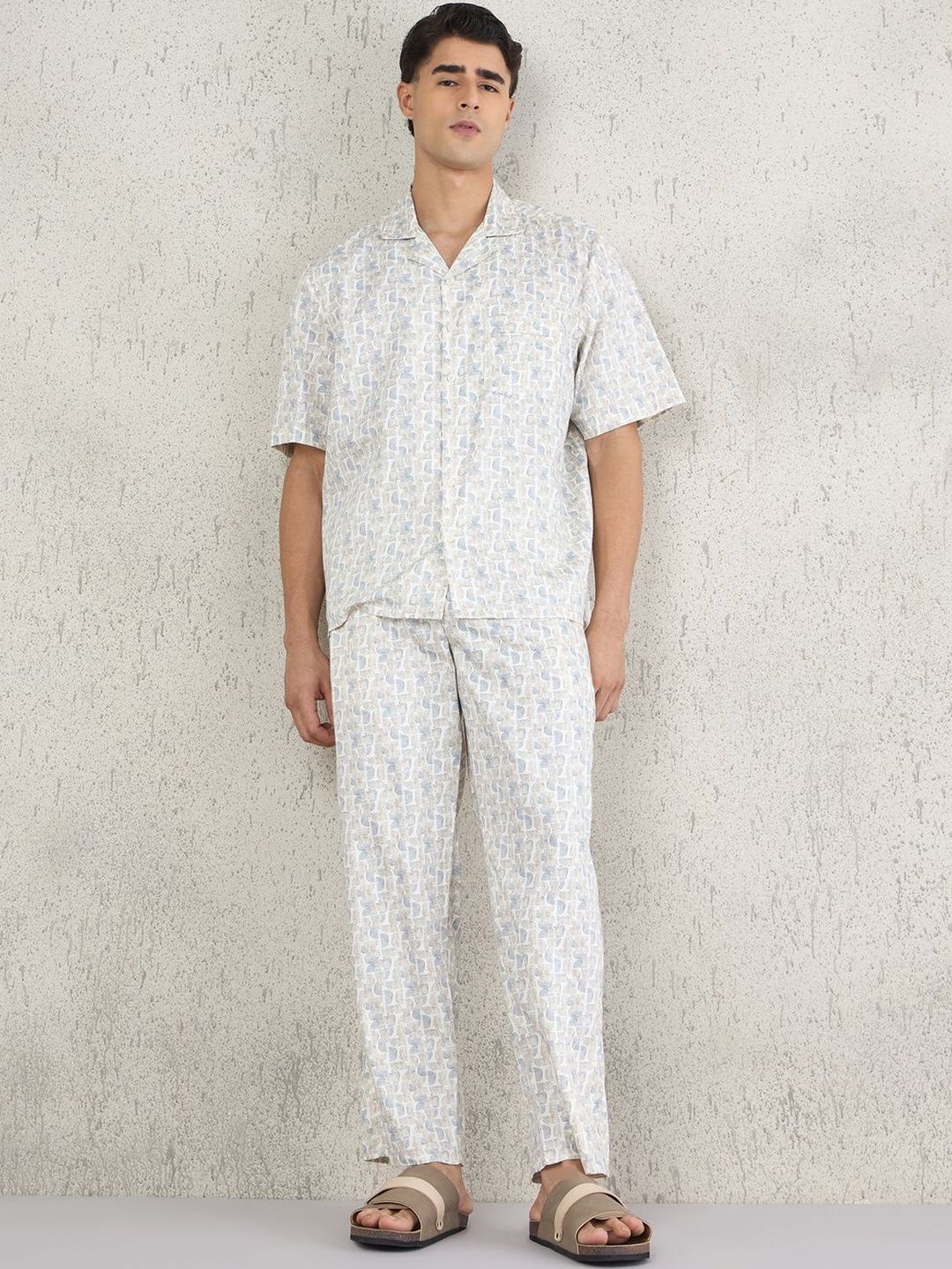 Sweet Dreams Men Printed Night suit-picture-44