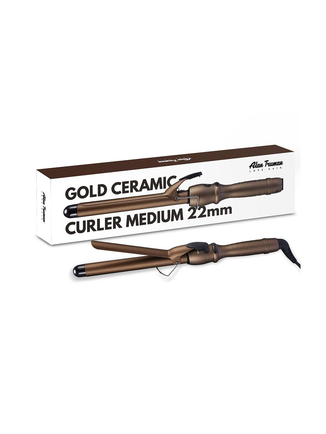 Alan Truman Gold Ceramic Curler Large - 22mm-picture-6