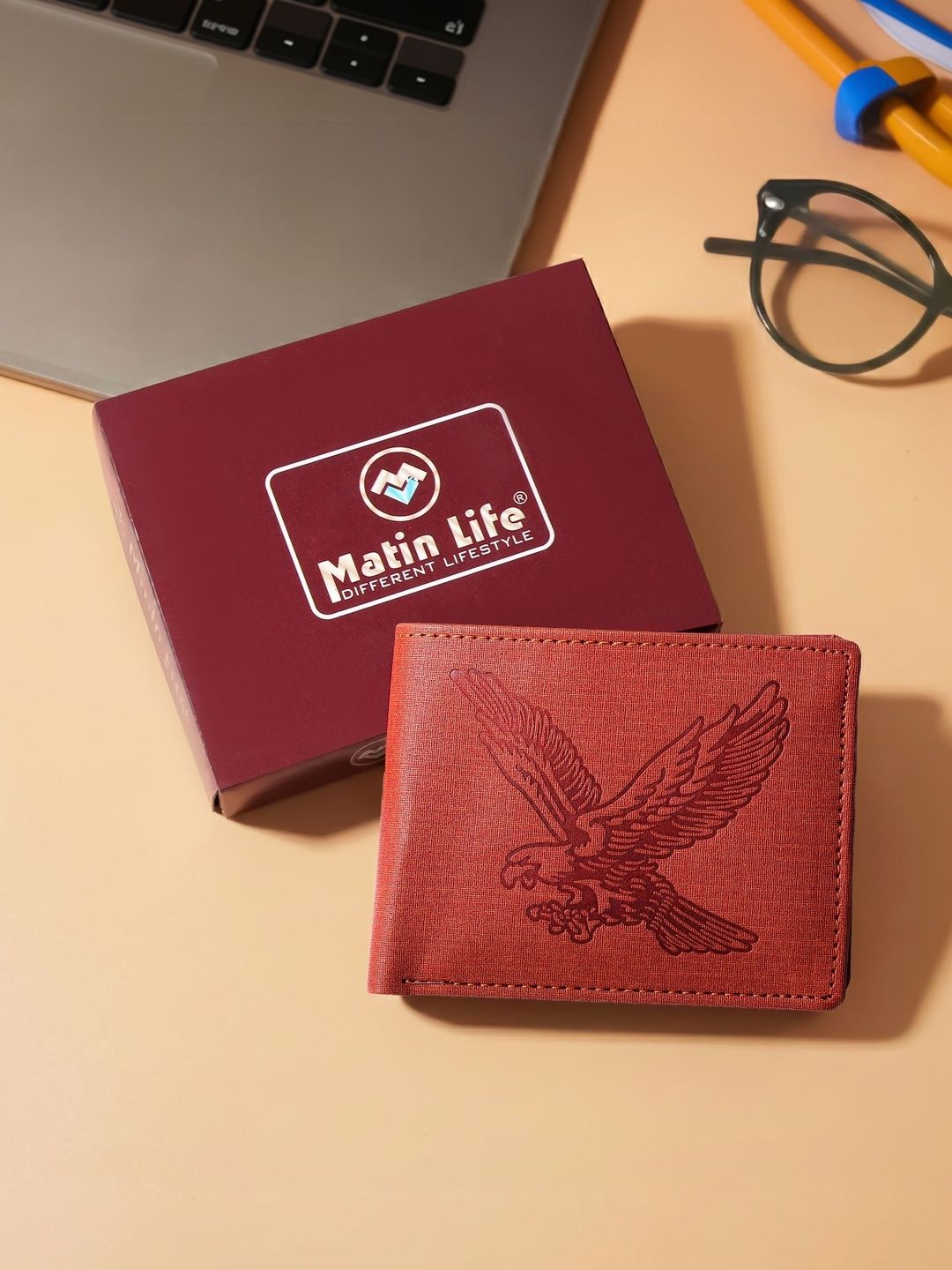 MATIN LIFE Men PU Two Fold Wallet-picture-47