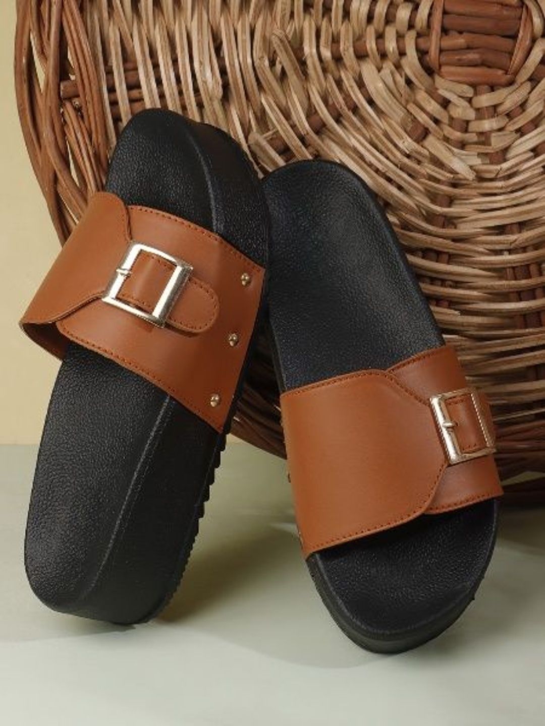 CORSICA Platform Sandals with Buckles-picture-24