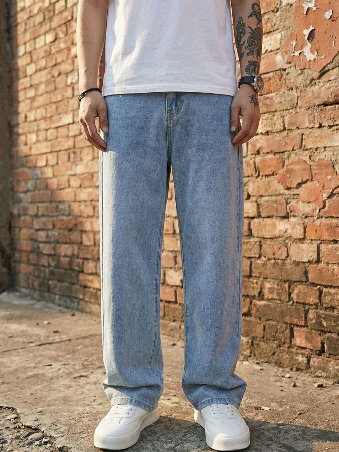 ZAYSH Men Regular Fit Mid-Rise Jeans-picture-24