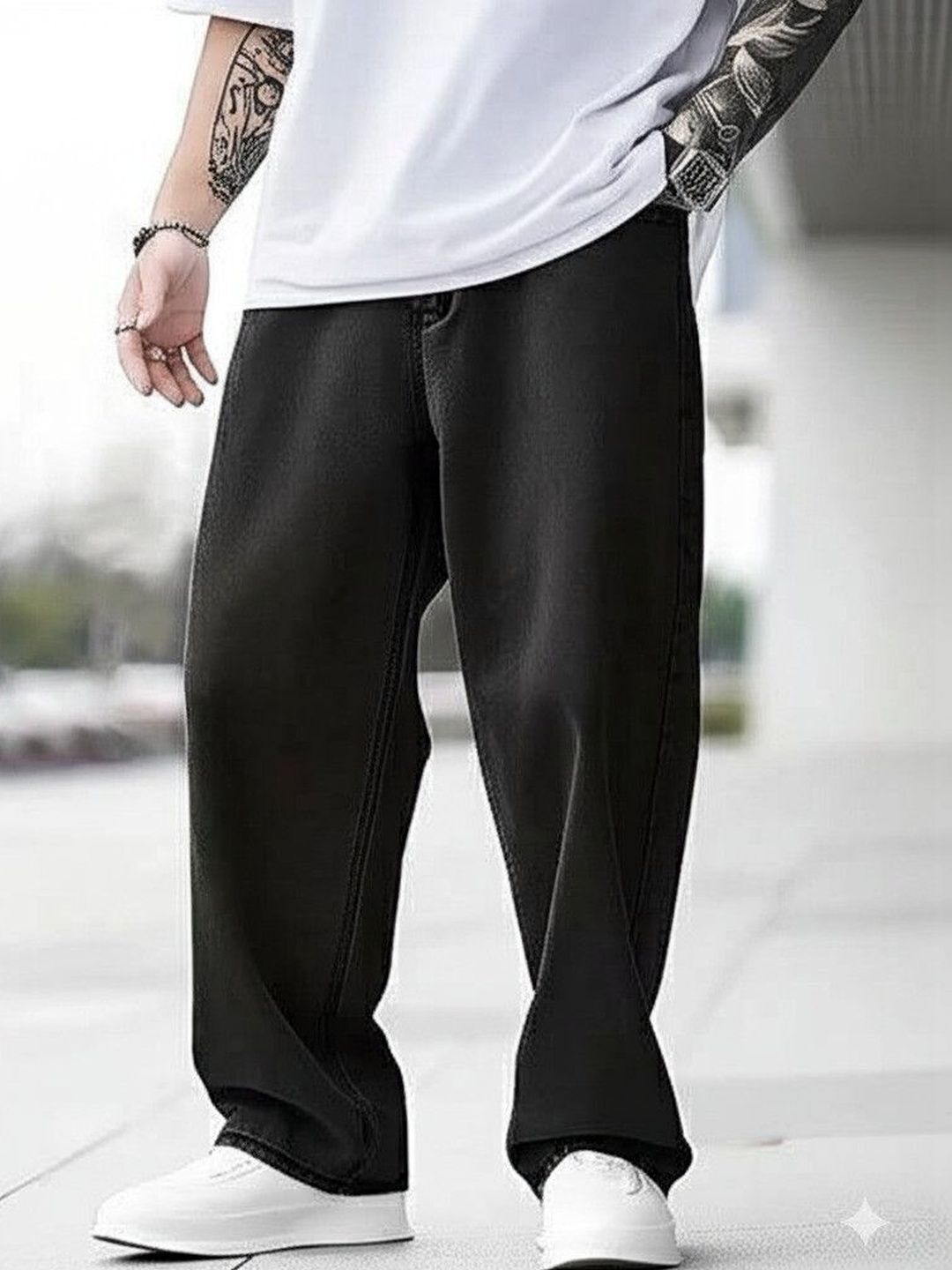 Veltick Men Relaxed Fit Mid-Rise Jeans-picture-41