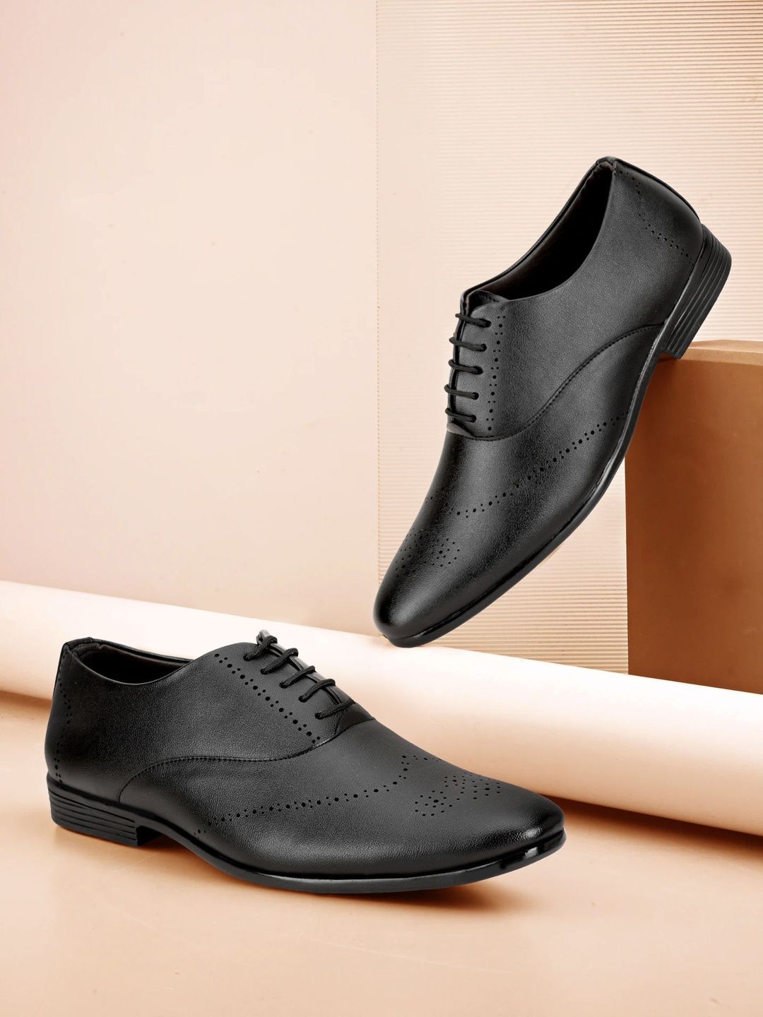 NARKI Men Round Toe Lace-Ups Oxfords Formal Shoes-picture-12