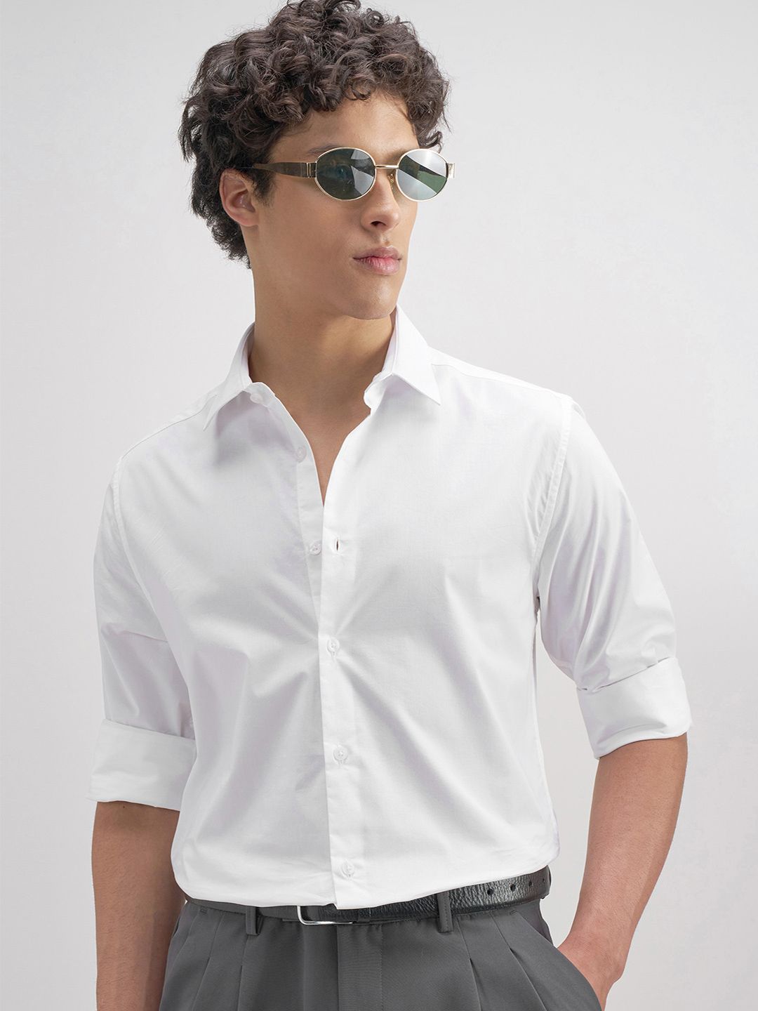 HIGHLANDER Men Slim Fit Casual Shirt-picture-25