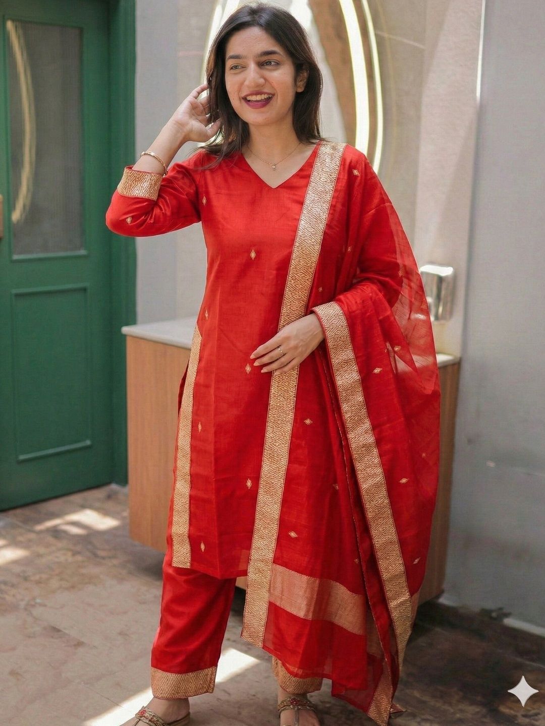 Vastukala Kurtas With Dupatta-picture-18