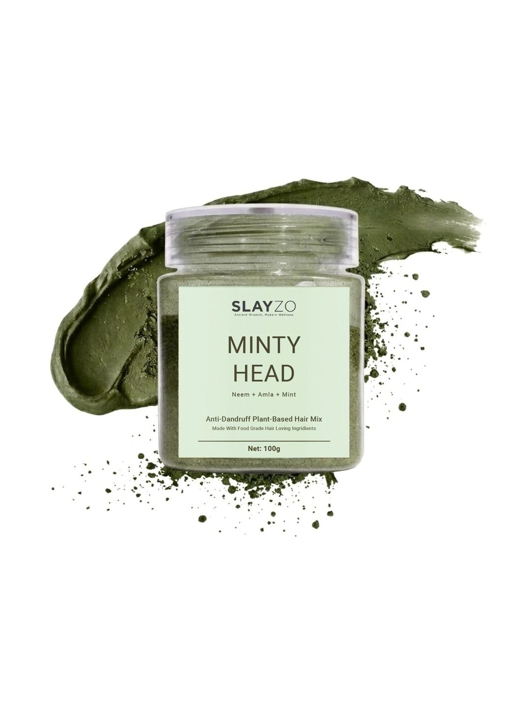 Slayzo Set Of 2 Minty Head Plant Based Hair Powder - 100 g-image-42