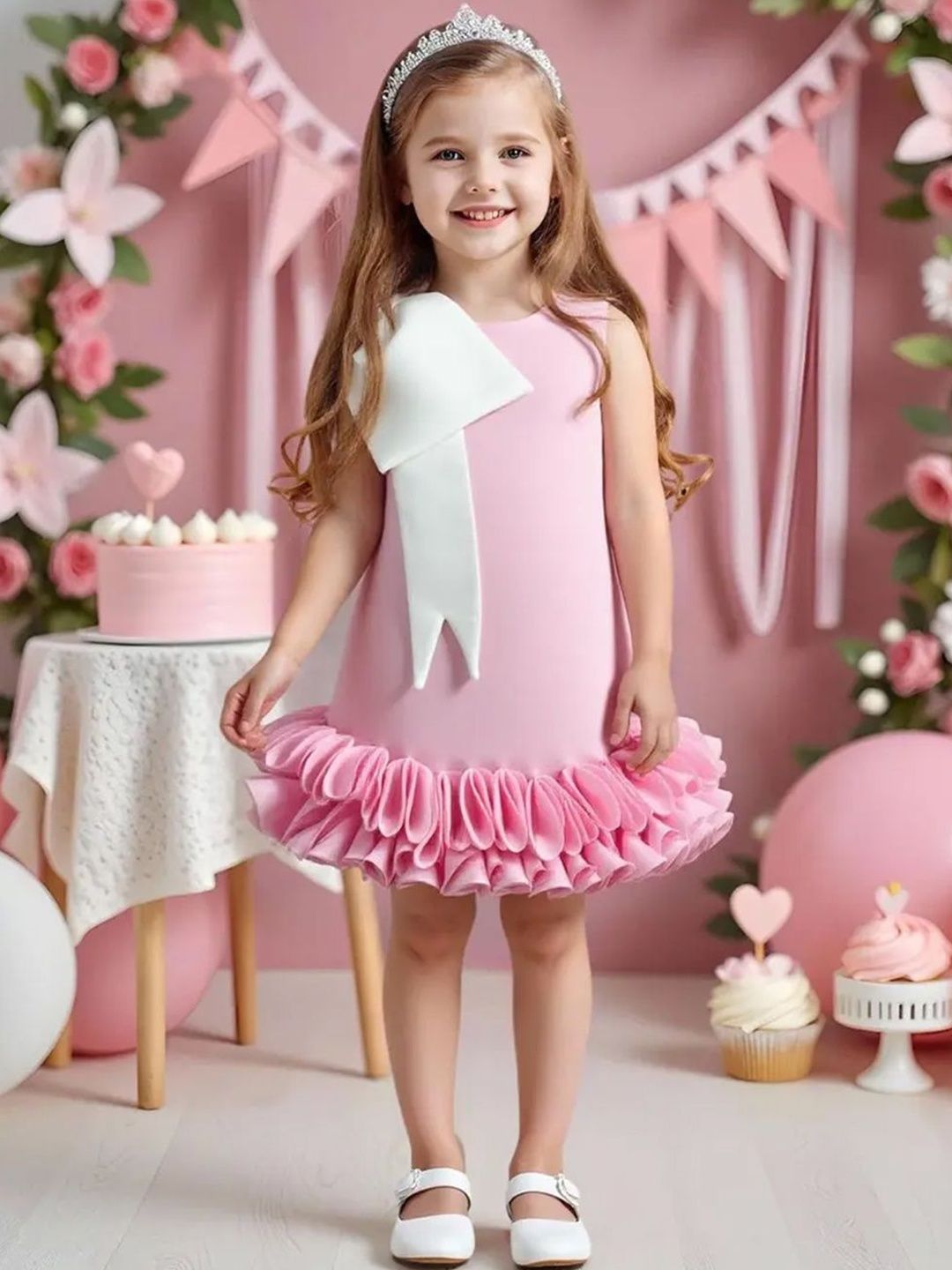 INCLUD Girls Applique Dress-picture-22