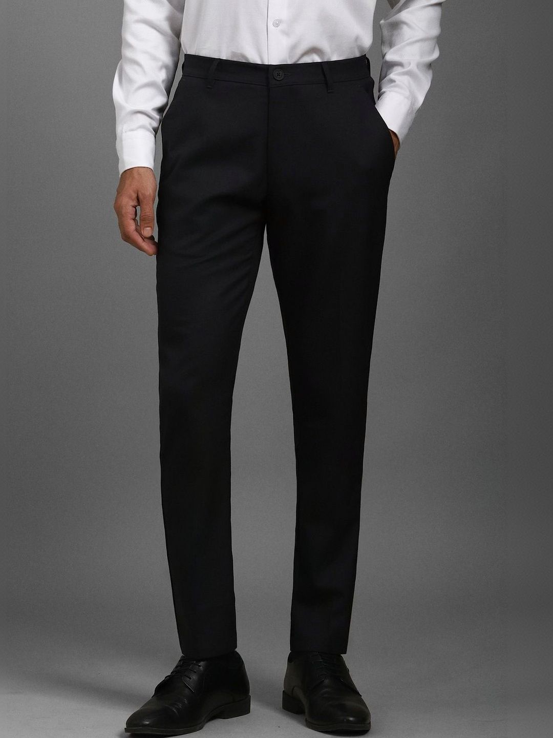 Louis Philippe Men Slim Fit Trousers-picture-38