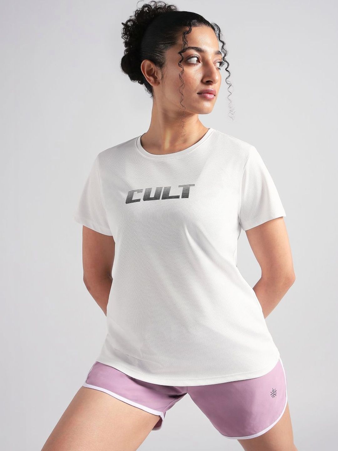 CULT Women's White Ultimate Training T-shirt-picture-49