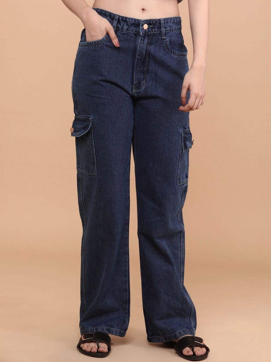 V-Mart Women Regular Fit Mid-Rise Light Fade Jeans-picture-58