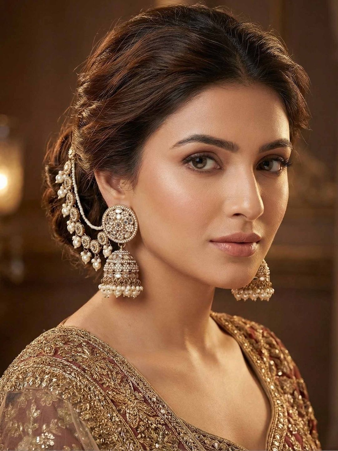 SHONA'S STYLE Classic Jhumkas Earrings-image-39