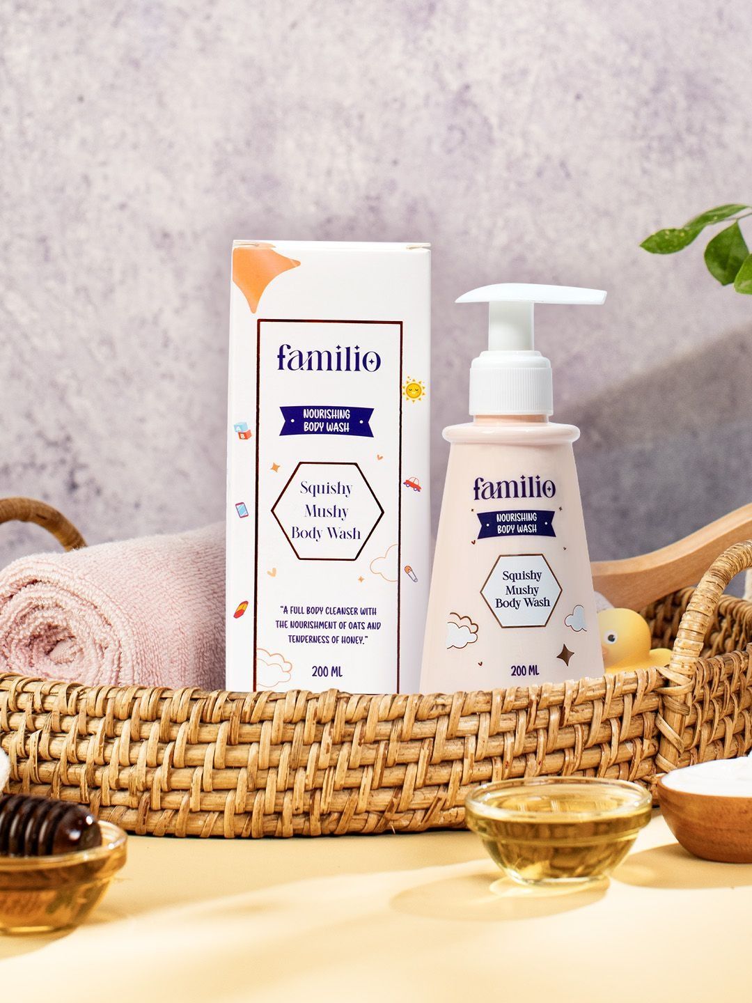 Familio Set Of 2 Kids Squishy Mushy Body Wash - 200 ml-picture-6