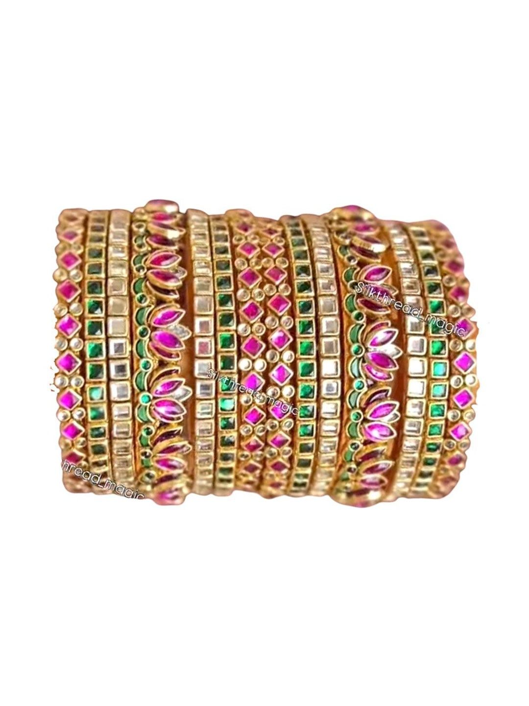 Blue jays hub Kundan Bangle-picture-56