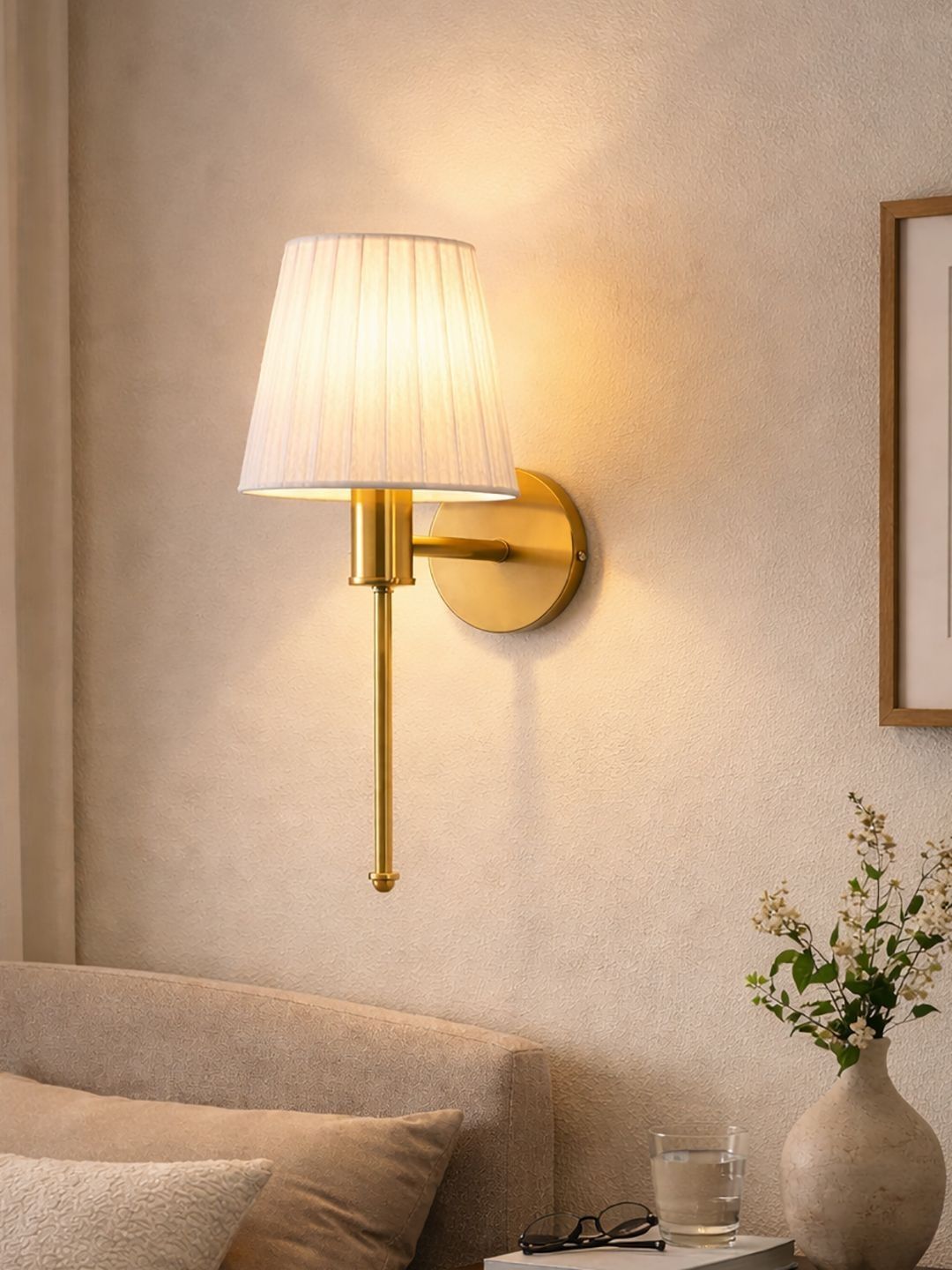 Decorcity White Metal Contemporary Wall Lamp-picture-49