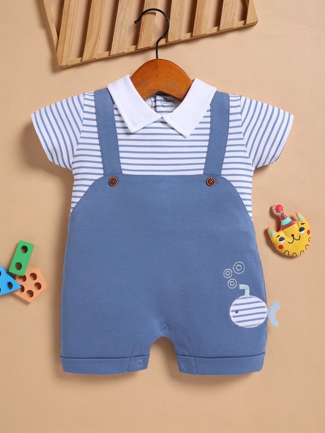 BABY GO Boys Cotton Rompers-picture-57