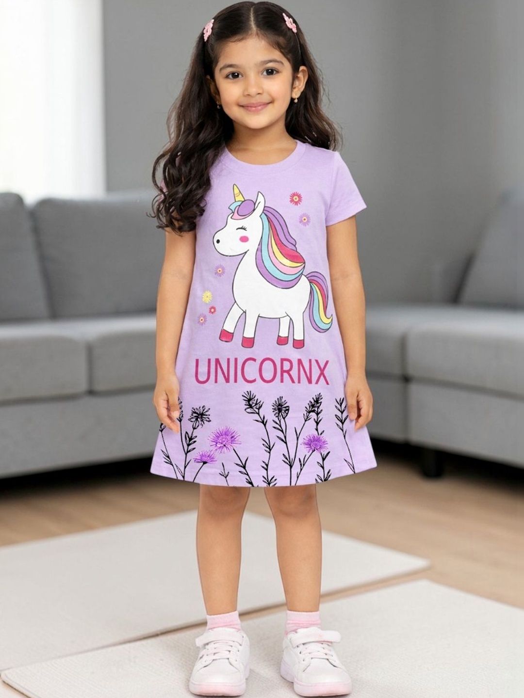 KEESOR Print Dress-picture-13