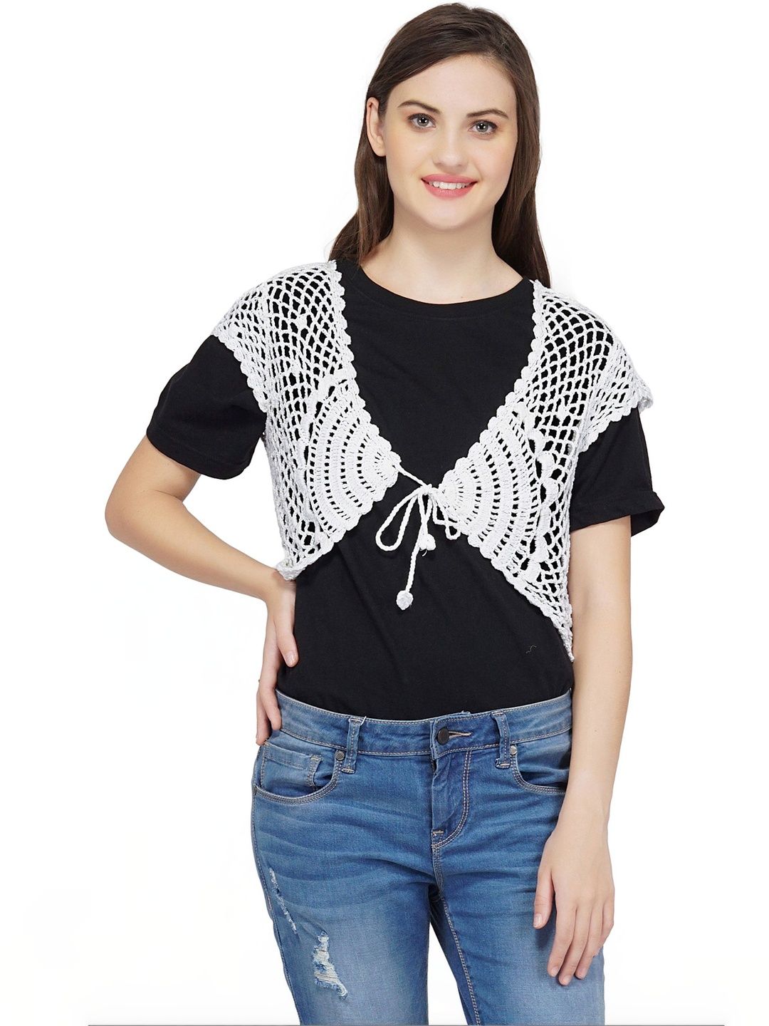 USHA ENTERPRISES Women Printed Shrug-picture-40