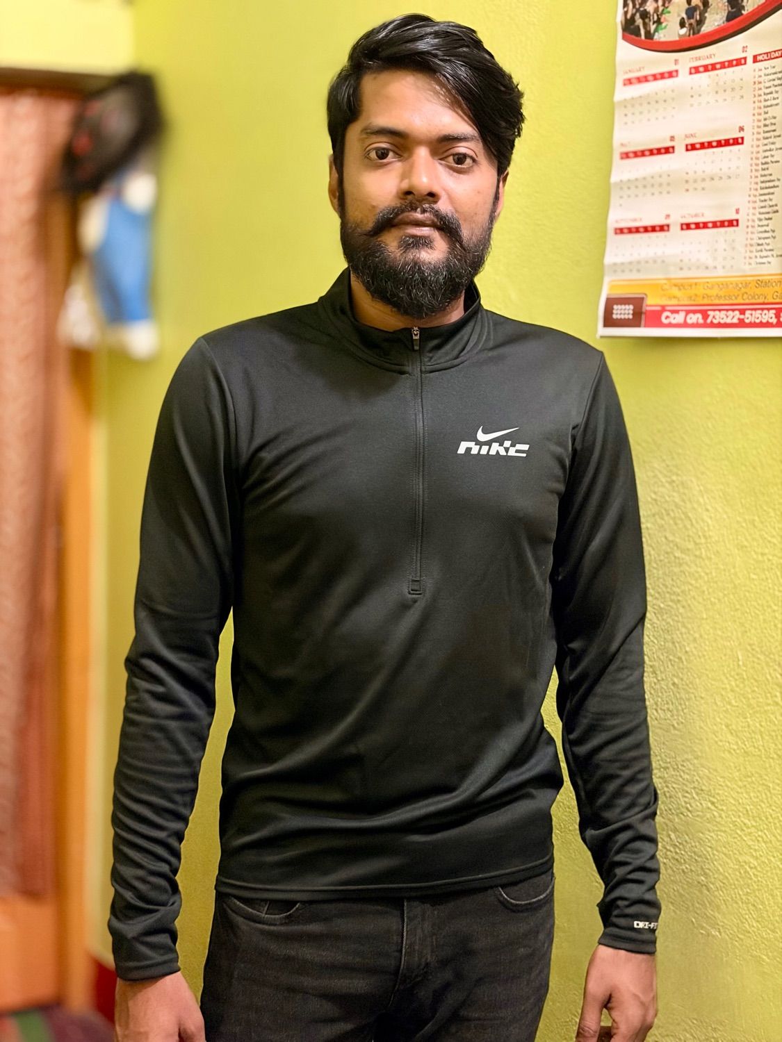 Buy Nike Pacer Flash Men Dri-FIT 1/2-Zip Running Top - Tshirts for