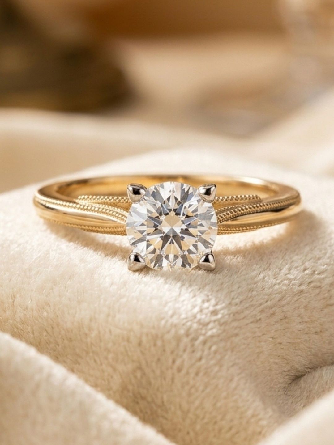 SHAIVA 18K Gold 0.742CT Ring Diamond -2.921g-picture-55