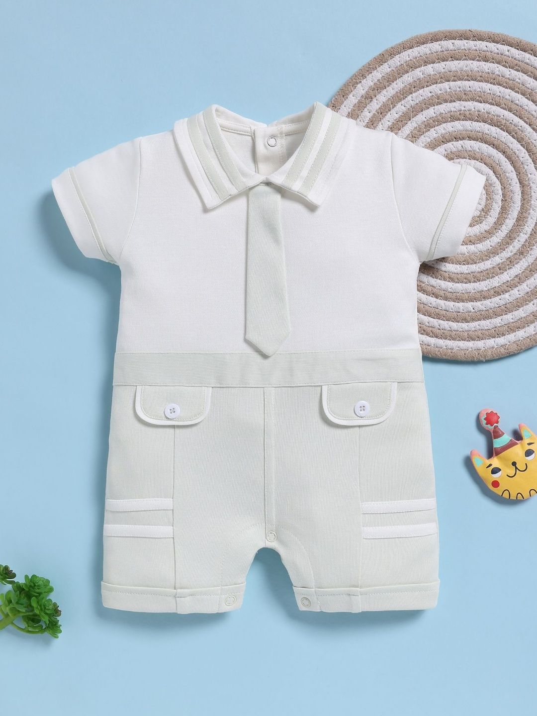 BABY GO Boys Cotton Rompers-picture-13