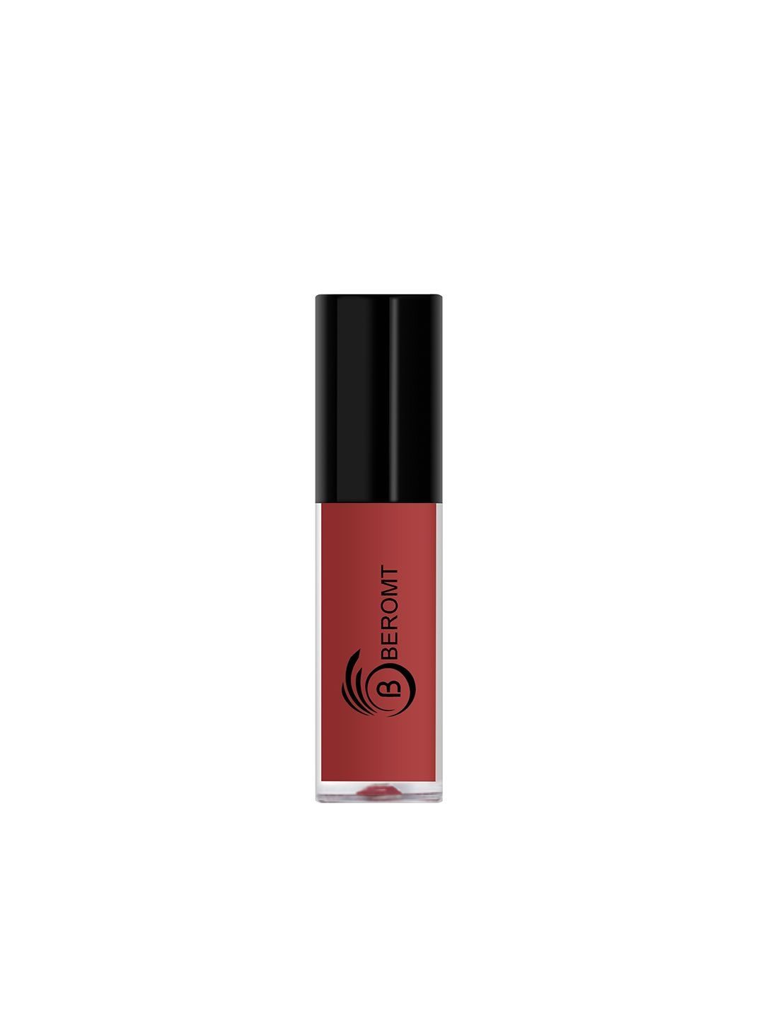 BEROMT Highly Pigmented Long Lasting Matte Finish Liquid Lipstick - 1.6ml Brick Red-image-31