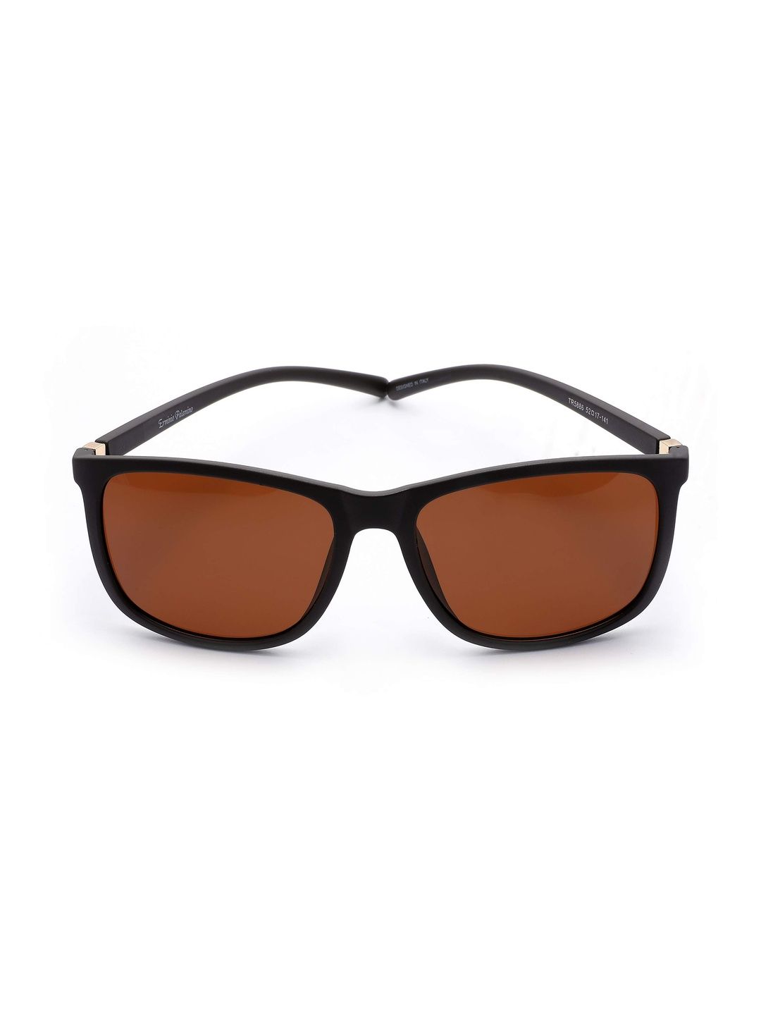 ERMINIO PALAMINO Women Brown Wayfarer Sunglasses with-image-26