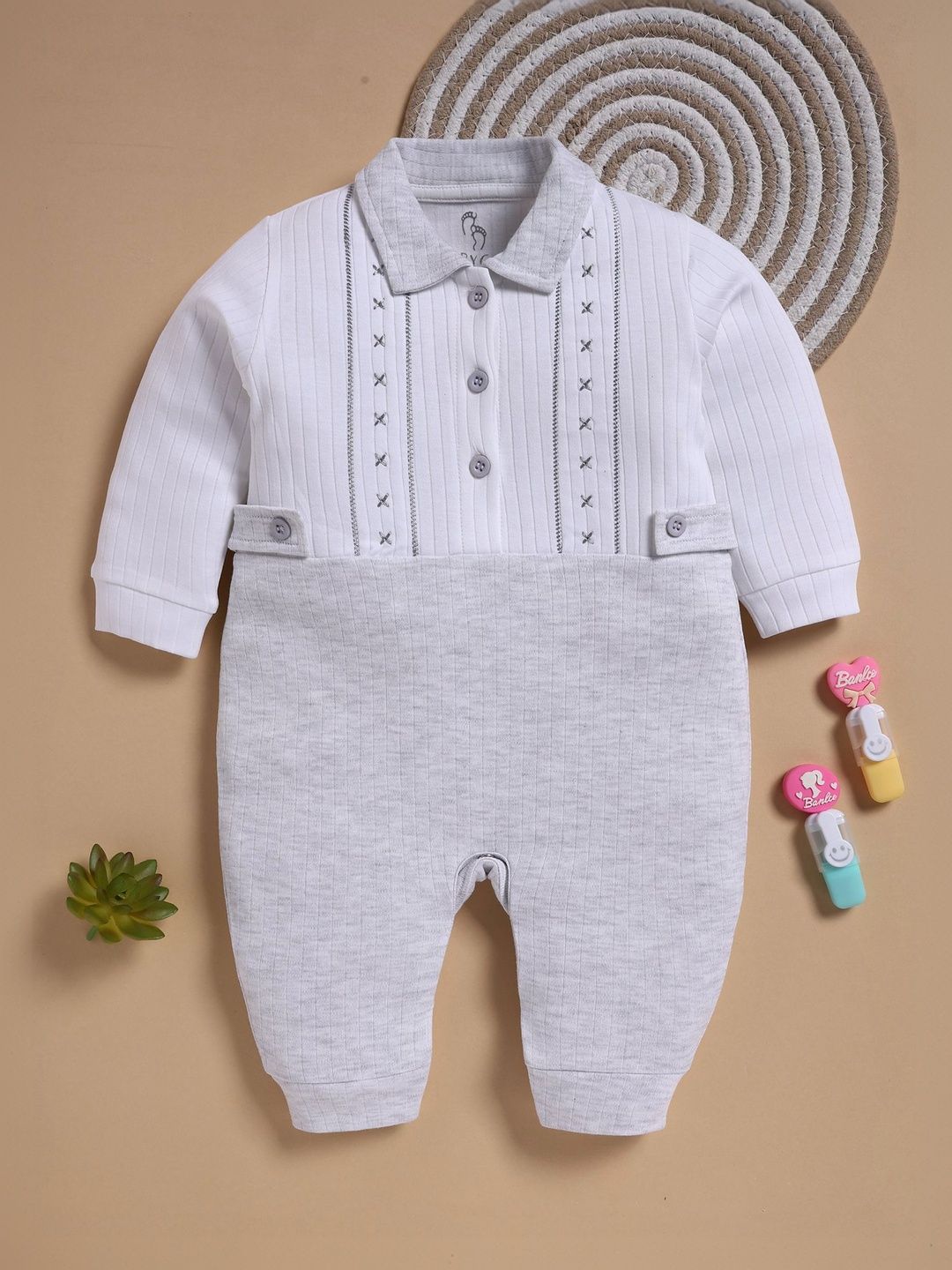 BABY GO Boys Cotton Rompers-picture-26