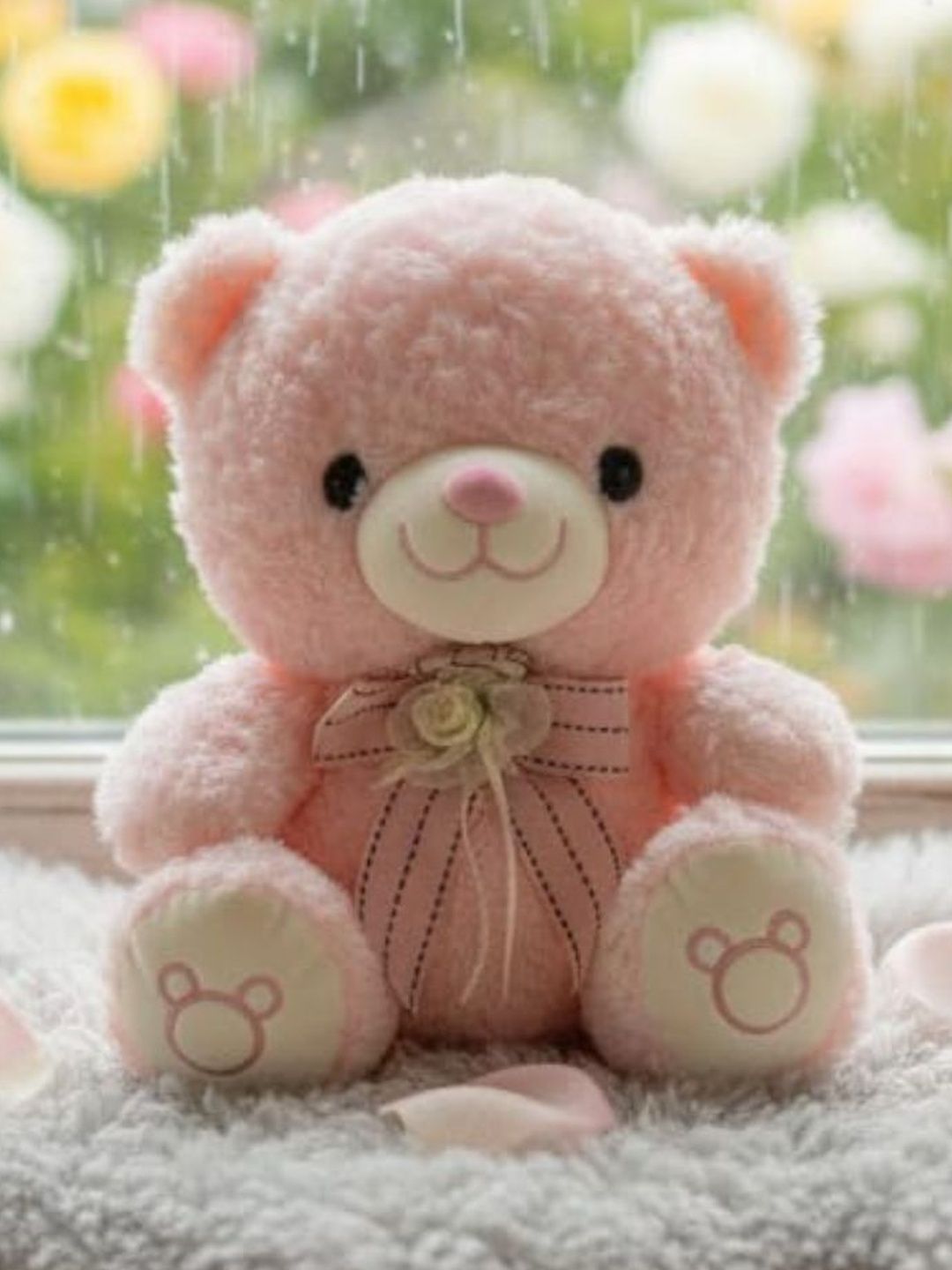 Teddy Daddy Pink Teddy Bear Microfibre Soft Toy-picture-39