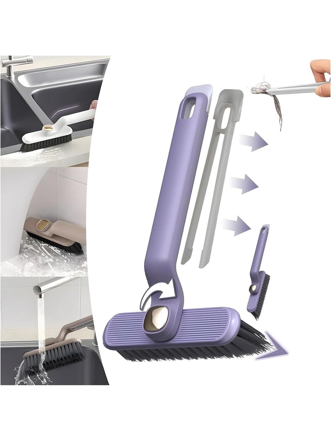 Eopzo Multicoloured Plastic Bathroom Accessories-picture-40