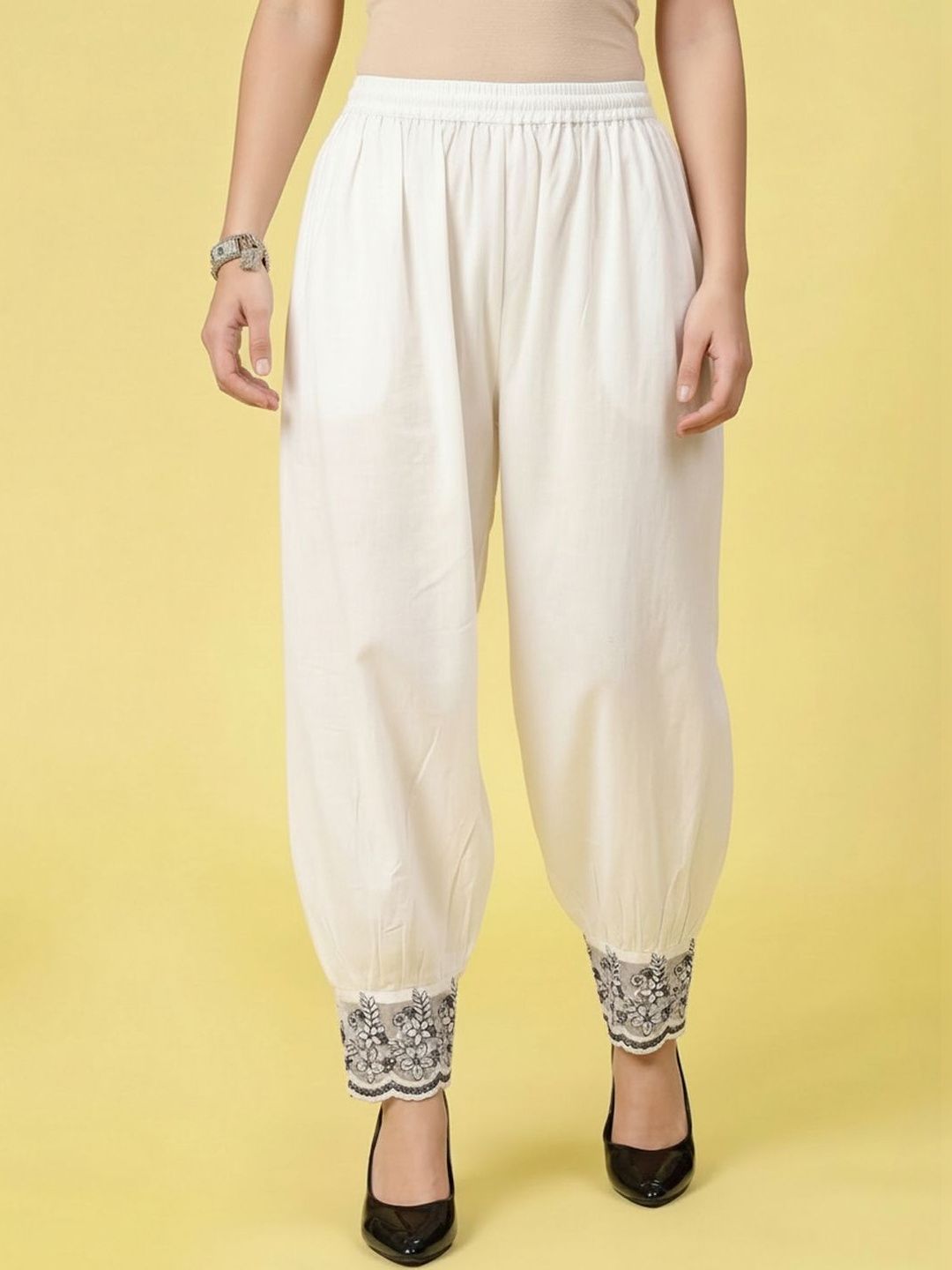 Clora Creation Women Loose Fit Cotton Salwar-picture-25