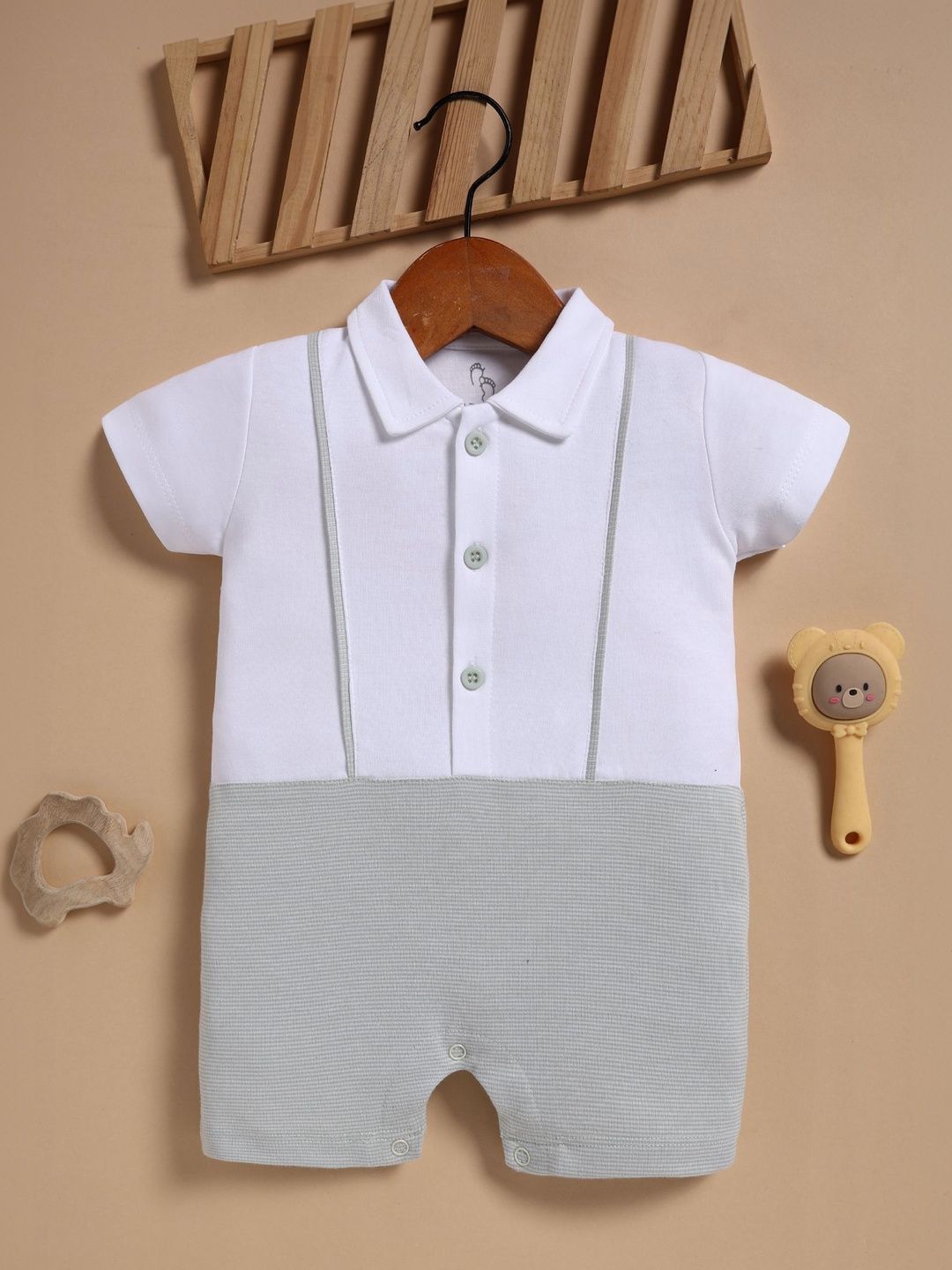 BABY GO Boys Cotton Rompers-picture-16