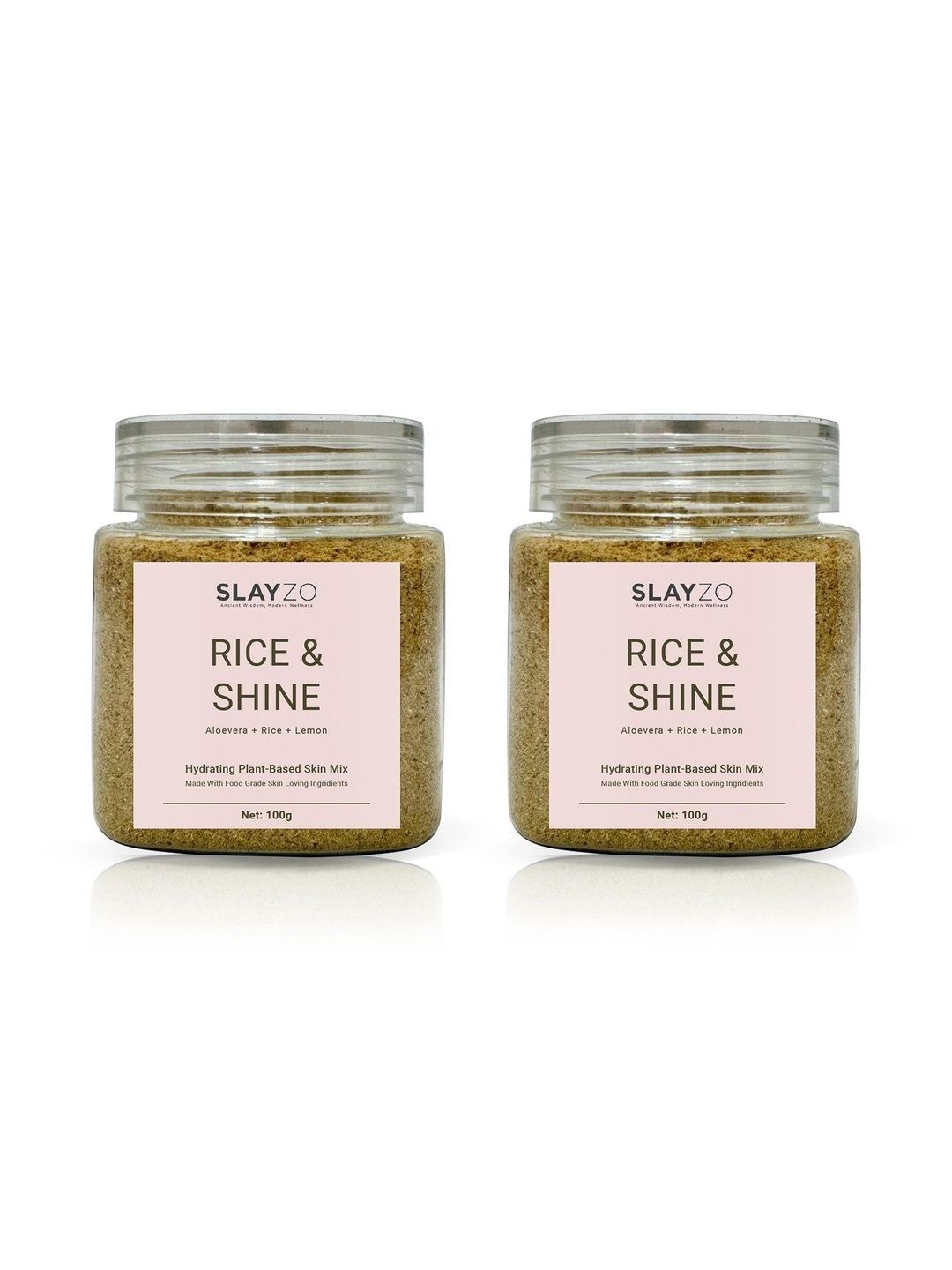 Slayzo Set Of 2 Rice & Shine Powder- 100 g Each-picture-56