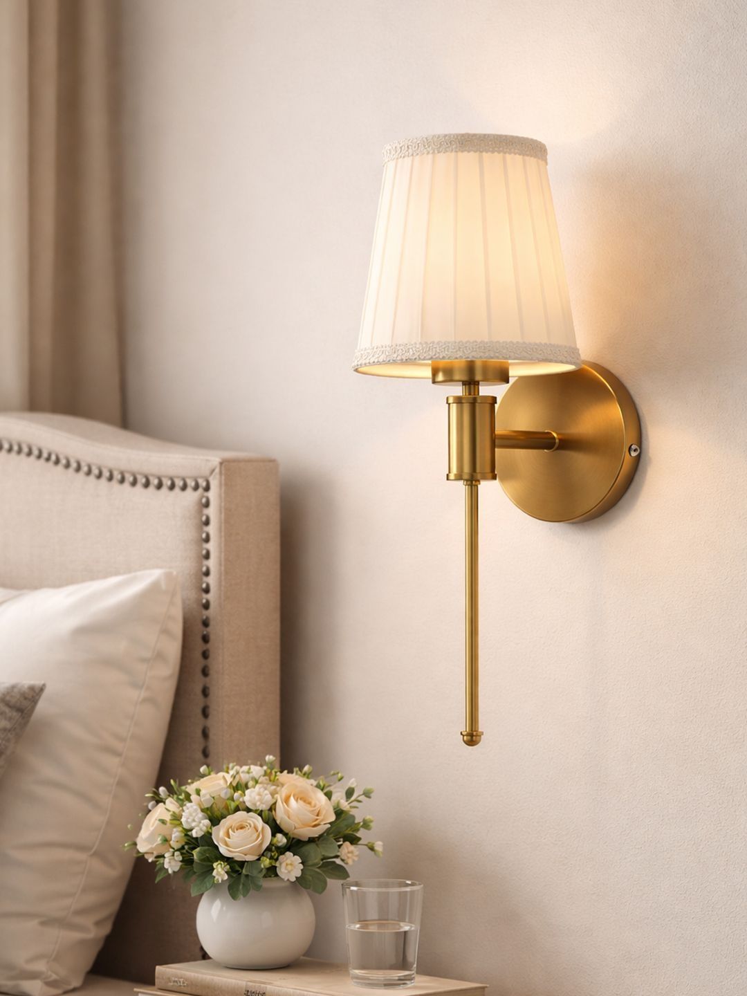 Decorcity White Metal Contemporary Wall Lamp-image-13