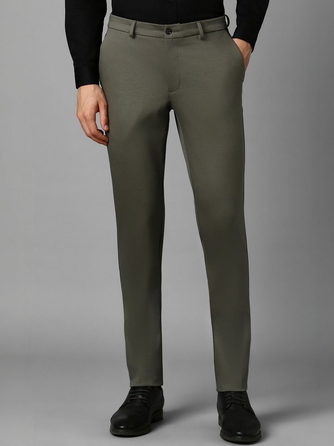 Louis Philippe Men Slim Fit Trousers-picture-24
