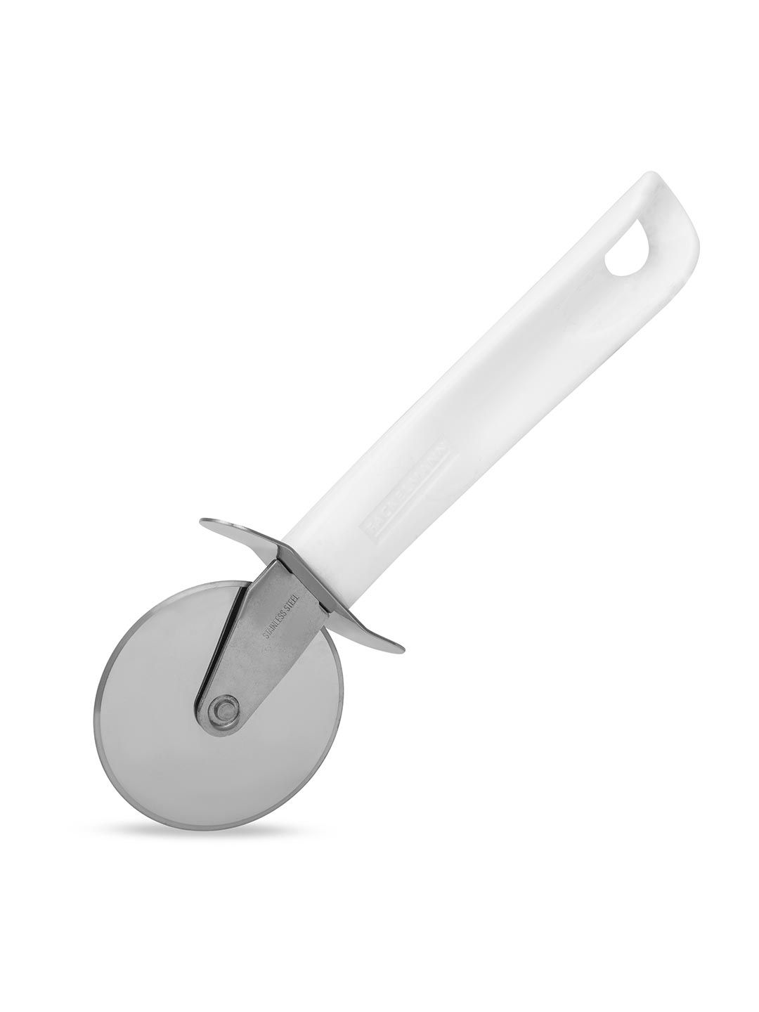 Fackelmann Arcadalina White Stainless Steel Double Sided Roller Sharp Blade Pizza Cutter-image-45