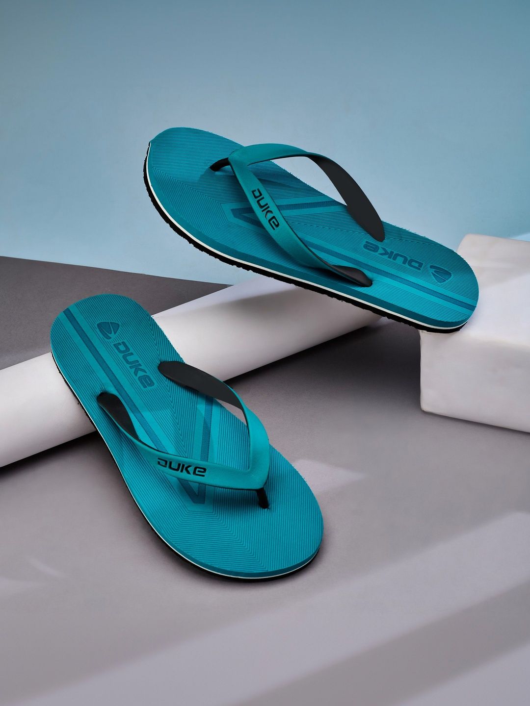 Duke Men Striped Thong Flip-Flops-image-20