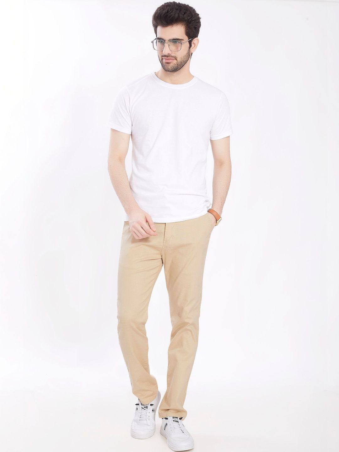 R.Code by The Roadster Life Co. Men Relaxed Trousers-picture-51